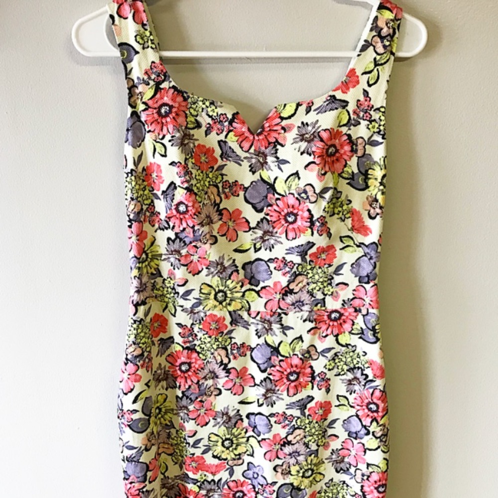 NWT The Limited Floral Sheath Dress